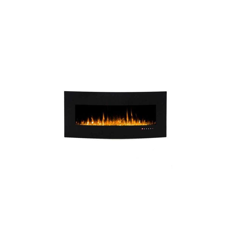 Casa si Gradina - Termice - Sobe, Seminee si accesorii - Seminee - Semineu electric de perete Archy, 550x1222x157 mm, 1500W - Infinity.ro