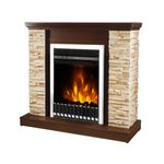 Casa si Gradina - Termice - Sobe, Seminee si accesorii - Seminee - Semineu electric Rock & Gala silver, Art Flame, 903x980x300 mm, 2000W - Infinity.ro