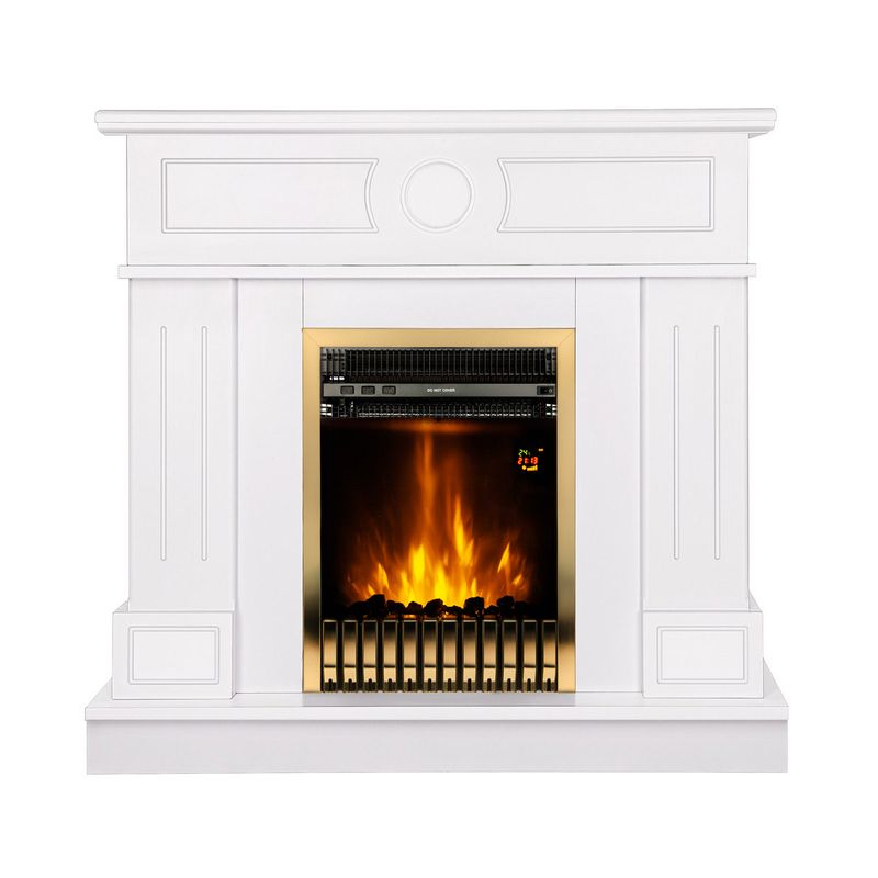Casa si Gradina - Termice - Sobe, Seminee si accesorii - Seminee - Semineu electric Ambasador & Gala gold, Art Flame, 1000x1048x300 mm, 2000W - Infinity.ro