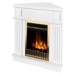 Casa si Gradina - Termice - Sobe, Seminee si accesorii - Seminee - Semineu electric Marina colț & Gala gold, Art Flame, 1000x1000x500 mm, 2000W - Infinity.ro