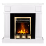 Casa si Gradina - Termice - Sobe, Seminee si accesorii - Seminee - Semineu electric Oscar & Gala gold, Art Flame, 997x1034x270 mm, 2000W - Infinity.ro