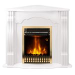 Casa si Gradina - Termice - Sobe, Seminee si accesorii - Seminee - Semineu electric Clasic colț alb & Gala gold, Art Flame, 883x950x475 mm, 2000W - Infinity.ro