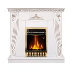 Casa si Gradina - Termice - Sobe, Seminee si accesorii - Seminee - Semineu electric Napoli & Gala gold, Art Flame, 1035x1100x300 mm, 2000W - Infinity.ro