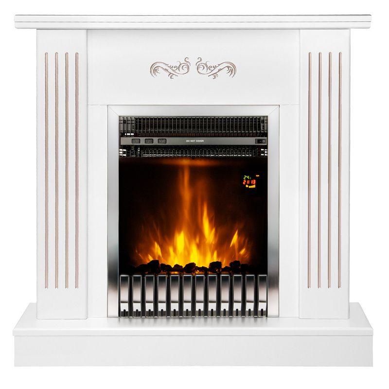 Casa si Gradina - Termice - Sobe, Seminee si accesorii - Seminee - Semineu electric Smile & Gala silver, Art Flame, 905x940x265 mm, 2000W - Infinity.ro