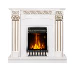 Casa si Gradina - Termice - Sobe, Seminee si accesorii - Seminee - Semineu electric Calisto & Gala silver, Art Flame, 1020x1100x300 mm, 2000W - Infinity.ro