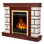 Casa si Gradina - Termice - Sobe, Seminee si accesorii - Seminee - Semineu electric Nazary mini & Gala gold, Art Flame, 874x1080x245 mm, 2000W - Infinity.ro