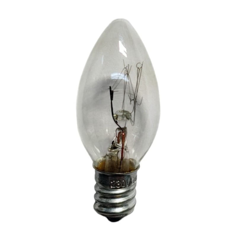Casa si Gradina - Corpuri si surse de iluminat - Becuri si tuburi neon - Becuri - Bec pentru veioza  C7 E12 , 10W incandescent - Infinity.ro