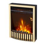 Casa si Gradina - Termice - Sobe, Seminee si accesorii - Seminee - Semineu electric incorporabil Gala gold, Art Flame, 577x447x161 mm, 2000W - Infinity.ro