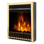 Casa si Gradina - Termice - Sobe, Seminee si accesorii - Seminee - Semineu electric incorporabil Gala gold, Art Flame, 577x447x161 mm, 2000W - Infinity.ro