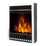 Casa si Gradina - Termice - Sobe, Seminee si accesorii - Seminee - Semineu electric incorporabil Gala silver, Art Flame, 577x447x161 mm, 2000W - Infinity.ro