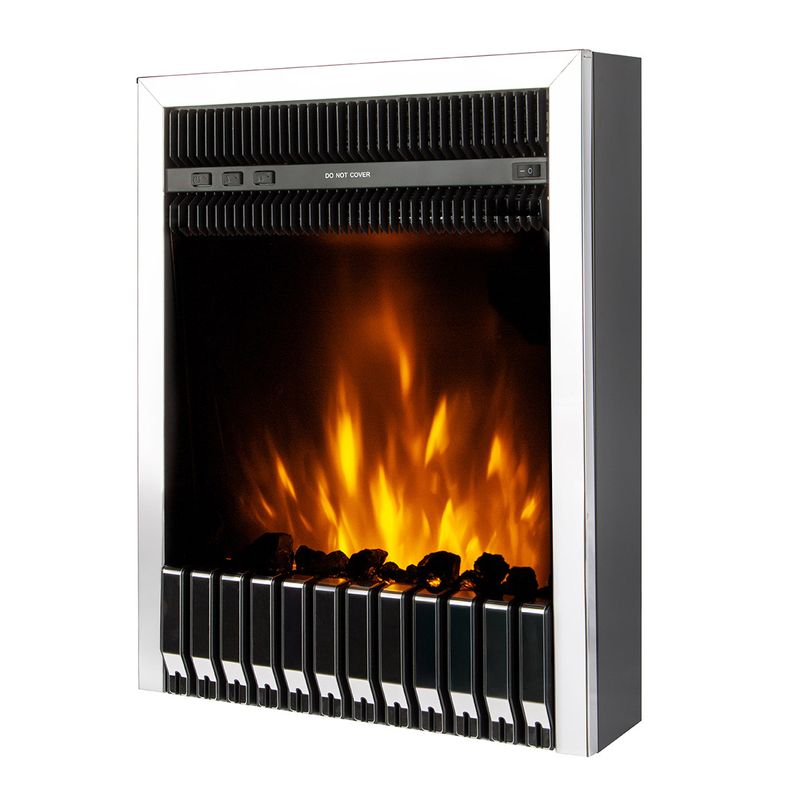 Casa si Gradina - Termice - Sobe, Seminee si accesorii - Seminee - Semineu electric incorporabil Gala silver, Art Flame, 577x447x161 mm, 2000W - Infinity.ro