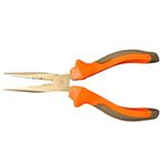 Casa si Gradina - Constructii - Scule de mana si unelte - Clesti si patenti - Cleste cu cioc ascutit 6" (170 mm), ergonomic, varf subtire, portocaliu/gri - Infinity.ro