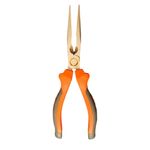 Casa si Gradina - Constructii - Scule de mana si unelte - Clesti si patenti - Cleste cu cioc ascutit 6" (170 mm), ergonomic, varf subtire, portocaliu/gri - Infinity.ro
