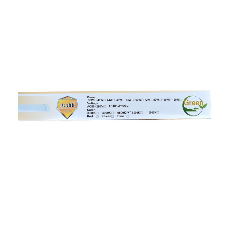 Casa si Gradina - Corpuri si surse de iluminat - Plafoniere, aplice si spoturi - Corp LED Prismatic 100W 1,2 m - Lumina Rece 6500K, 12000 lm, Iluminat Industrial - Infinity.ro