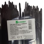 Casa si Gradina - Constructii - Feronerie si accesorii - Suruburi, dibluri si accesorii uz general - Cose , colier plastic 4x150 mm Negre 100 buc/set - Infinity.ro