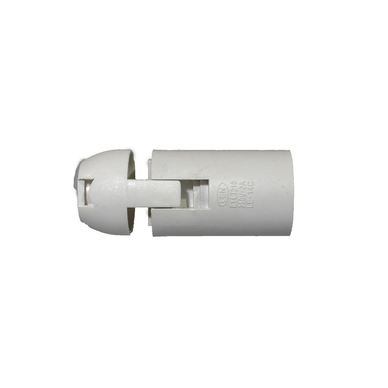 Casa si Gradina - Corpuri si surse de iluminat - Accesorii corpuri de iluminat - Dulie E14 T210 alba - Infinity.ro