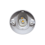 Casa si Gradina - Corpuri si surse de iluminat - Accesorii corpuri de iluminat - Dulie E27 Oblca din Plastic, Montaj pe Perete/Tavan, 105 mm, Baza 70 mm, Alba cu Insertii Colorate, engros - Infinity.ro