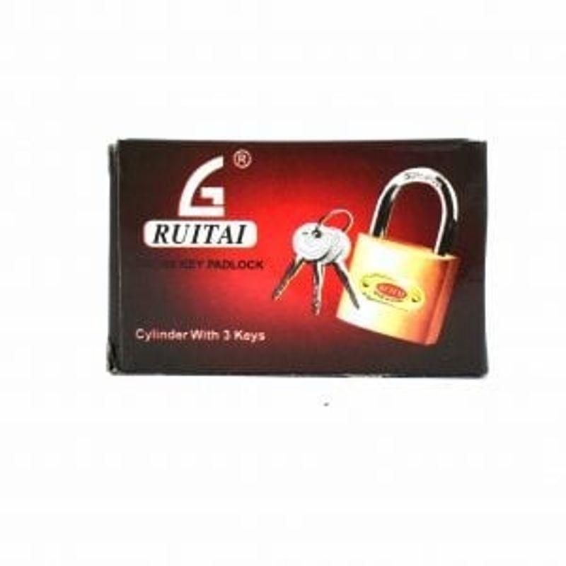 Casa si Gradina - Constructii - Feronerie si accesorii - Lacate - LACAT AURIU/CHEI IN TREI COLTURI 38MM - Infinity.ro