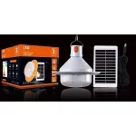 Casa si Gradina - Corpuri si surse de iluminat - Iluminat exterior - Lampi solare - Lampa solara de camping UFO portabila cu  panou detasabil Culoare - mov - Infinity.ro