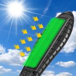 Casa si Gradina - Corpuri si surse de iluminat - Iluminat exterior - Lampi solare - Lampa Solara Puternica De perete W779B 80W - Infinity.ro