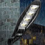 Casa si Gradina - Corpuri si surse de iluminat - Iluminat exterior - Lampi solare - Lampa Solara Puternica De perete W779B 80W - Infinity.ro