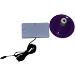 Casa si Gradina - Corpuri si surse de iluminat - Iluminat exterior - Lampi solare - Lampa solara de camping UFO portabila cu  panou detasabil Culoare - mov - Infinity.ro