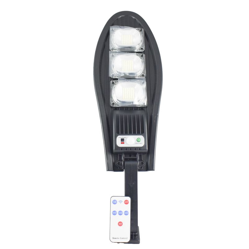 Casa si Gradina - Corpuri si surse de iluminat - Iluminat exterior - Lampi solare - Lampa Solara LED 60W de Perete cu Telecomanda, Iluminat Exterior, Senzor Crepuscular - Infinity.ro