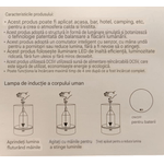 Casa si Gradina - Corpuri si surse de iluminat - Veioze si lampi - Lampi de veghe copii - Lampa de sticla cu  flacara proiectata cu led,cu senzor de miscare, control, lumina de noapte fara fir, restaurant - Infinity.ro