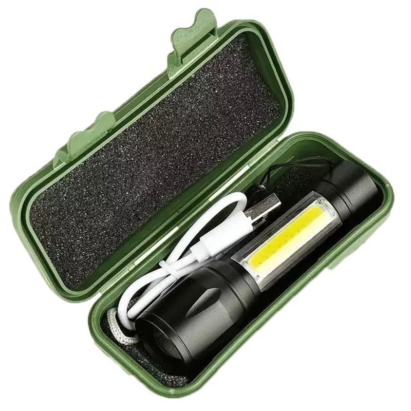 Casa si Gradina - Corpuri si surse de iluminat - Iluminat exterior - Lanterne - Mini lanterna LED cu 3 trepte iluminare si USB - Infinity.ro