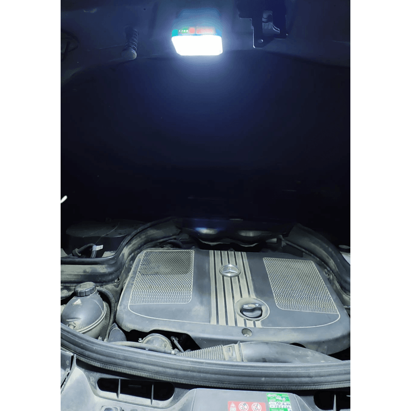 Casa si Gradina - Corpuri si surse de iluminat - Iluminat exterior - Lanterne - Lanterna solara portabila 5 moduri de luminare puternica cu suport magnetic, reincarcabila prin USB - Infinity.ro