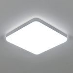 Casa si Gradina - Corpuri si surse de iluminat - Plafoniere, aplice si spoturi - Aplica plafoniera led patrata 25 cm  DX-PC75 36W 220V Lumina calda - Infinity.ro