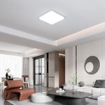 Casa si Gradina - Corpuri si surse de iluminat - Plafoniere, aplice si spoturi - Aplica plafoniera led patrata 25 cm  DX-PC75 36W 220V Lumina calda - Infinity.ro