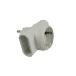 Casa si Gradina - Electrice - Prize - Triplu Stecher Mixt Euro + Schuko B-223 B-035 221/0 - Multiplicator Priza 3 Iesiri - Infinity.ro
