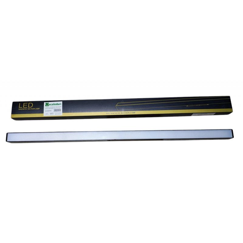 Casa si Gradina - Corpuri si surse de iluminat - Iluminat comercial si industrial - Proiectoare si lampi de lucru - Proiector sina Magnetica U26 mat 60cm 24W Magnet Lumina neutra 4000K CHIP LED OSRAM 48V - Infinity.ro