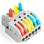 Casa si Gradina - Electrice - Tablouri electrice si accesorii - Accesorii tablouri electrice - Conector cablu tip wago electric  3 intrari- 6 iesiri .Reglete  3 intrari 6 iesiri, engros - Infinity.ro
