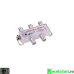 TV, Audio-Video si Foto - Accesorii TV si audio - Splittere si amplificatoare - Spliter Profesional 4 cai - Infinity.ro