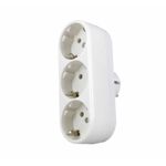 Casa si Gradina - Electrice - Accesorii electrice - Accesorii prize si intrerupatoare - Triplu stecher linear Haska cupru 7303 - Infinity.ro