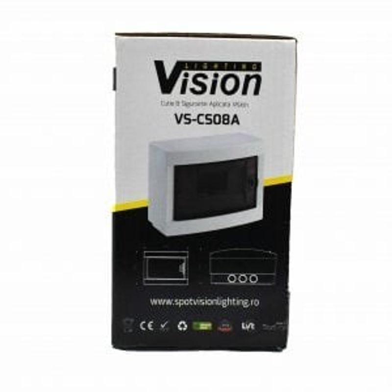 Casa si Gradina - Electrice - Tablouri electrice si accesorii - Tablouri electrice - TABLOU 8P VISION - Infinity.ro