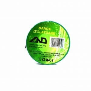 Banda Izolatoare 10M Verde set 10 buc
