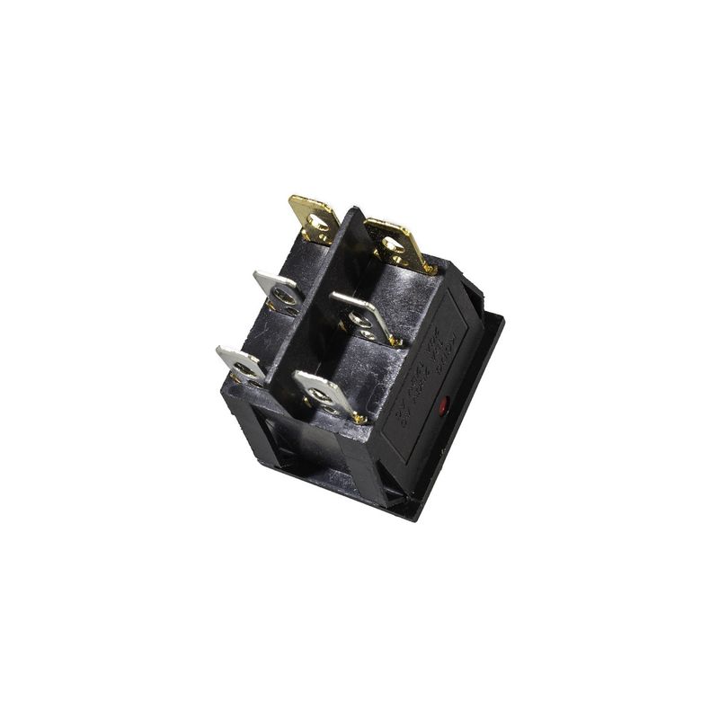 Casa si Gradina - Electrice - Distributie electrica si comanda - Intrerupatoare - Buton comutator - intrerupator dublu - rosu , On / Off , Led - Infinity.ro