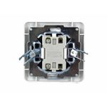 Casa si Gradina - Electrice - Distributie electrica si comanda - Intrerupatoare - Intrerupator Sonerie cu LED - Compatibil cu Temporizator Extern pentru Lumina Scarii - Infinity.ro