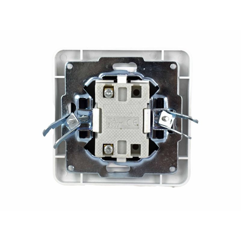 Casa si Gradina - Electrice - Distributie electrica si comanda - Intrerupatoare - Intrerupator Sonerie cu LED - Compatibil cu Temporizator Extern pentru Lumina Scarii - Infinity.ro