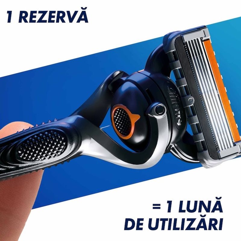 Ingrijire personala si Cosmetice - Aparate & accesorii ingrijire personala - Aparate de ras si tuns - Aparate de ras clasice - Aparat de ras Gillette ProGlide, maner + 12 rezerve - Infinity.ro