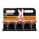 Casa si Gradina - Electrice - Accesorii electrice - Baterii, acumulatori si incarcatoare - Baterii alcaline DURACELL Plus Power R14 C 1.5V 4 bucati/blister - Infinity.ro