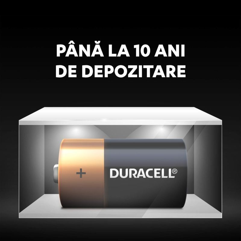 Casa si Gradina - Electrice - Accesorii electrice - Baterii, acumulatori si incarcatoare - Baterii alcaline DURACELL Plus Power R14 C 1.5V 4 bucati/blister - Infinity.ro
