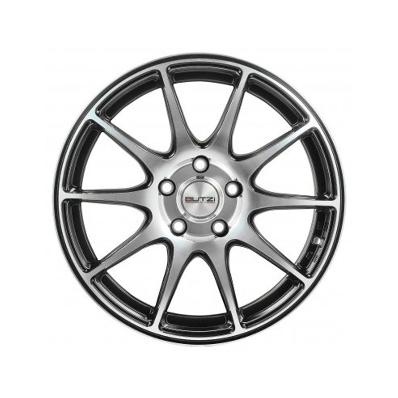 Auto si Moto - Anvelope si jante - Jante auto - Set 4 jante din aliaj BUTZI ACRAB Black Front Polish 17x7,0, 5x120, ET38, 73,1 - Infinity.ro