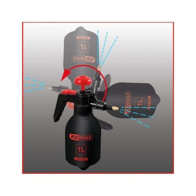 Auto si Moto - Intretinere auto - Produse curatare auto - Pulverizator Universal Cu Pompa De Presiune KSTOOLS 1L - Infinity.ro