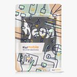 Sport si Outdoor - Articole de voiaj - Accesorii articole de voiaj - Husa pentru troler Kwmobile universala, elastan, negru, alb, inchidere cu fermoar, protectie la zgarieturi - Infinity.ro