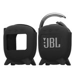 TV, Audio-Video si Foto - Portabile audio - Casti audio - Husa de protectie Kwmobile pentru JBL Clip 4, anti-alunecare, Silicon, negru - Infinity.ro