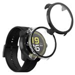 Laptop, Telefoane si Tablete - Wearables si gadgeturi - Wearables - Accesorii wearables - Set 2 huse GPS Kwmobile pentru Suunto Run, protectie la zgarieturi, sticla temperata/plastic, negru/transparent - Infinity.ro
